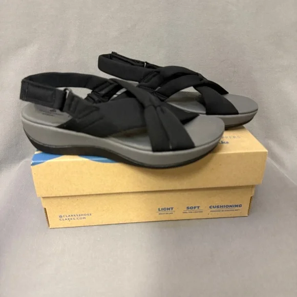 Clarks Shoes Clarks Arla Belle Size Black And Gray